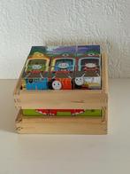 Houten kubuspuzzels, Kinderen en Baby's, Speelgoed | Kinderpuzzels, Ophalen, 2 tot 4 jaar, Gebruikt, Van hout