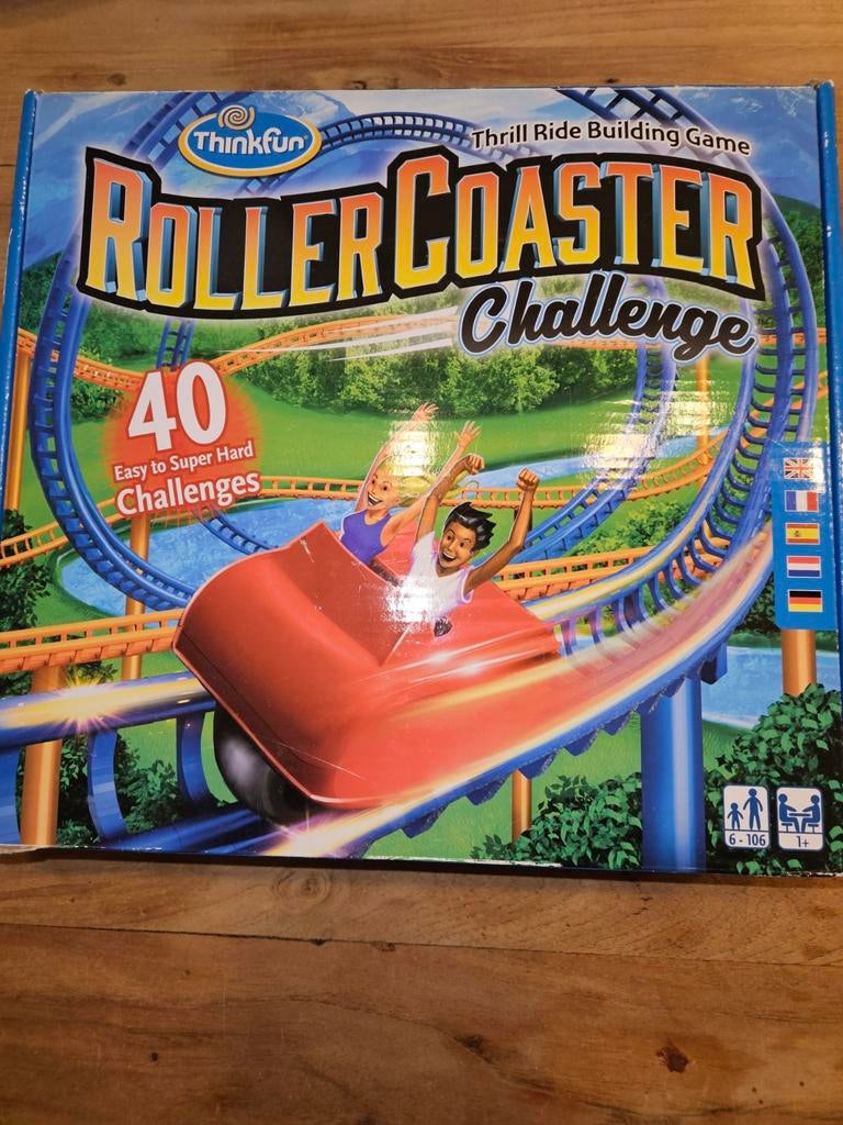 Roller Coaster Challenge - Thinkfun, Een of twee spelers, Ophalen of Verzenden, Gebruikt, Thinkfun