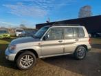 Mitsubishi Pajero 1.8 16V MPI 5DRS 2004 Grijs Long Body, 65 €/maand, Stof, 4 cilinders, Handgeschakeld