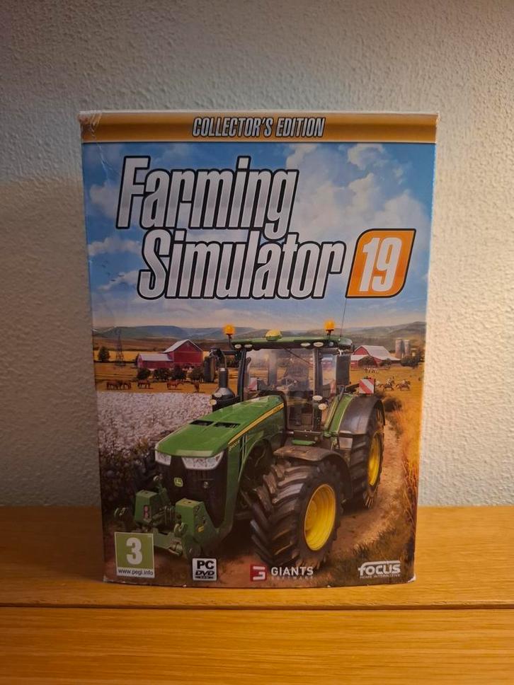 Farming Simulator 19 Collector's Edition - PC, Spelcomputers en Games, Games | Pc, Zo goed als nieuw, Simulatie, 1 speler, Vanaf 3 jaar