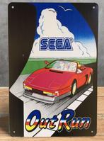 SEGA OUTRUN Retro Arcade Metalen Reclamebord Poster, Spelcomputers en Games, Games | Sega, Nieuw, Verzenden