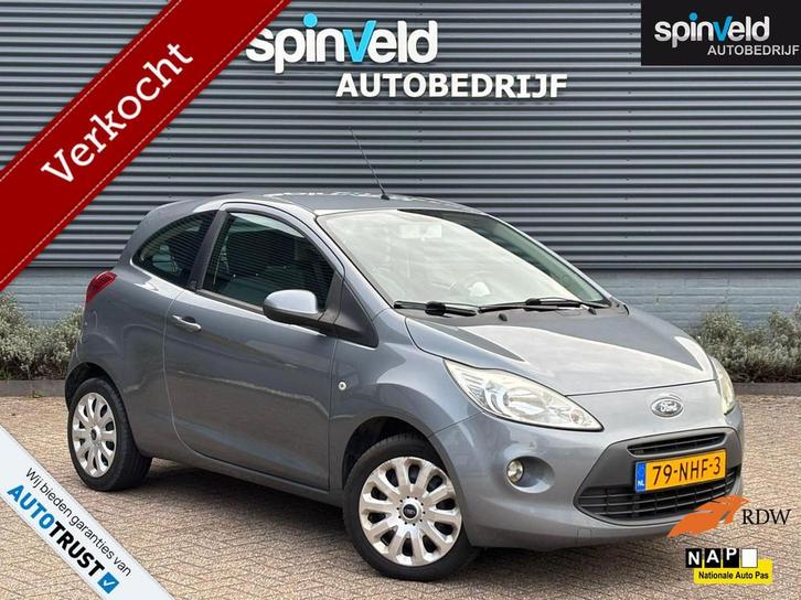 Ford Ka 1.2 Trend BJ`09 Airco Elekpakket APK 2-7-2026, Auto's, Ford, Bedrijf, Ka, ABS, Airbags, Airconditioning, Alarm, Centrale vergrendeling