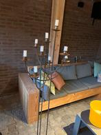 Grote ijzeren kandelaar - 1,60m hoog, Ophalen, Gebruikt, Overige materialen