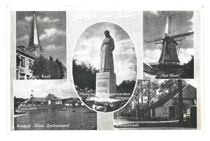 978376 Putten Gelopen met postzegel, Verzamelen, Ansichtkaarten | Nederland, Gelopen, Gelderland, 1960 tot 1980, Ophalen of Verzenden