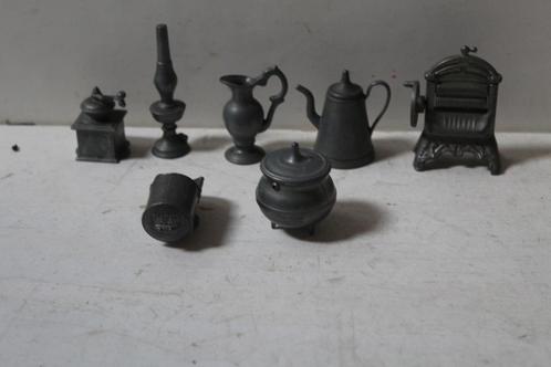 tinnen miniaturen, Antiek en Kunst, Antiek | Tin, Ophalen of Verzenden