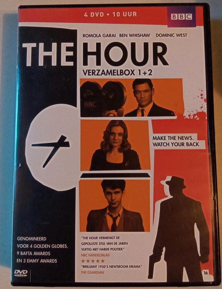 The Hour - Seizoen 1 & 2 - DVD Boxset, Cd's en Dvd's, Dvd's | Tv en Series, Zo goed als nieuw, Thriller, Boxset, Vanaf 16 jaar