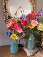 Plaatjes  Zijden bloemen in vaas 2 🌼Summer Sale 100,00, Ophalen of Verzenden, Nieuw