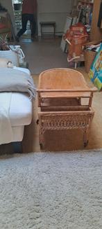 Rotan Theetafel, Huis en Inrichting, Ophalen, Minder dan 50 cm, Gebruikt, Minder dan 50 cm