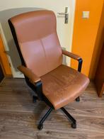 Bruine IKEA Malkolm bureaustoel - Beige, Huis en Inrichting, Bureaustoelen, Ophalen, Gebruikt, Bruin, Bureaustoel