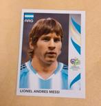 Panini World Cup 2006 Lionel Messi Rookie Sticker, Verzenden, Zo goed als nieuw, Buitenlandse clubs, Poster, Plaatje of Sticker