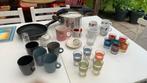 Beker, glazen en pannen, €1…, Ophalen, Zo goed als nieuw
