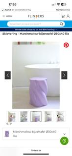 &klevering Marshmallow bijzettafel kobaltblauw en lila, Minder dan 55 cm, Rond, Zo goed als nieuw, Ophalen