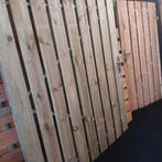 Schuttingdeur nieuw stalen frame 150x180  rvs cilinderslot, Ophalen, 100 tot 150 cm, Nieuw, Looppoort