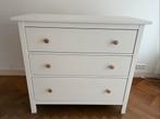 Witte IKEA Hemnes ladekast - 3 lades, Ophalen, Overige materialen, 100 tot 150 cm, Zo goed als nieuw