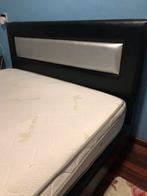 Bed 160x200cm, Ophalen, Gebruikt, Zwart, Tweepersoons