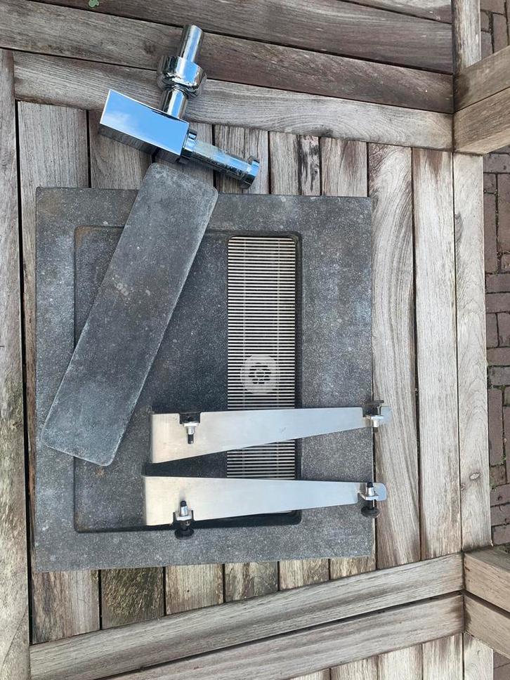 Blu Line wastafel - wasbak belgisch hardsteen, Huis en Inrichting, Badkamer | Badkamermeubels, Zo goed als nieuw, Wasbak of Wastafel