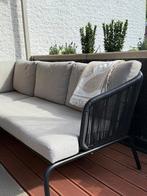 Karwei Kopenhagen Loungeset Antraciet, Tuin en Terras, Tuinsets en Loungesets, 5 zitplaatsen, Ophalen of Verzenden, Zo goed als nieuw