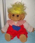 TROL pop knuffel VINTAGE met kleding LEUK!, Ophalen of Verzenden, Gebruikt, Overige typen