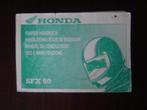 Honda SFX50 1997 scooter handleiding SFX 50, Ophalen of Verzenden, Gebruikt