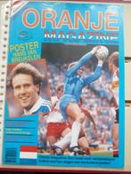 Blad Oranje Magazine Nr.3  WK 1990 Italie met poster, Ophalen of Verzenden, Zo goed als nieuw, Overige binnenlandse clubs, Poster, Plaatje of Sticker