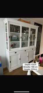 Buffetkast wit, Ophalen of Verzenden, Zo goed als nieuw, 25 tot 50 cm, 200 cm of meer