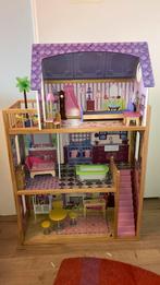 XL Poppenhuis - ZGAN - veel accessoires, Ophalen, Zo goed als nieuw, Poppenhuis