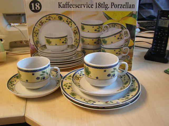 Luciano koffieservies, Nieuw, Ophalen of Verzenden, Overige stijlen, Porselein