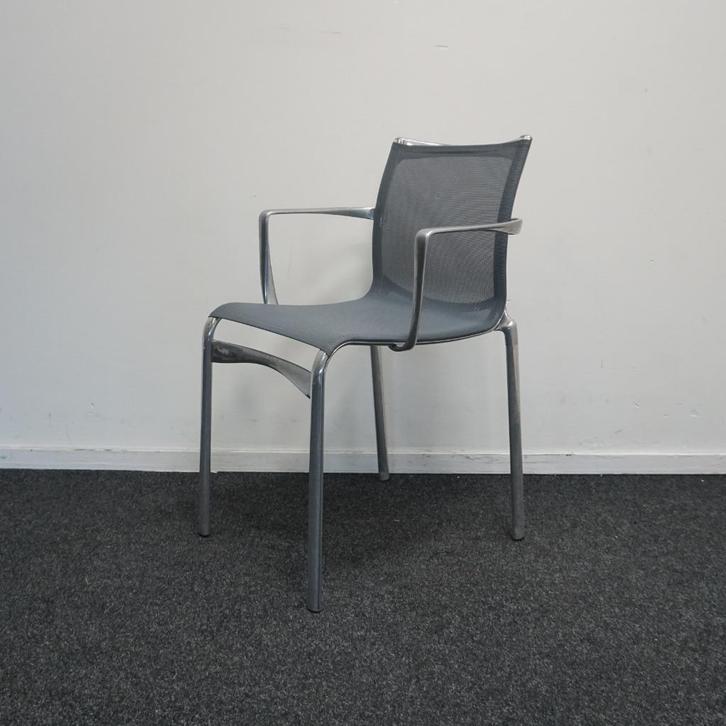 Alias Big Frame Design stoelen | Aluminium | Binnen /Buiten, Huis en Inrichting, Stoelen, Gebruikt, Vijf, Zes of meer stoelen