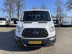 Ford Transit 350 2.0 TDCI L3H1 DC 7 persoons pickup / vaste, Auto's, Ford, Voorwielaandrijving, Stof, 4 cilinders, Met garantie (alle)