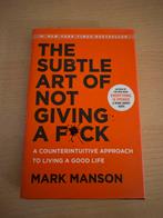 The subtle art of not giving a f*ck, Ophalen of Verzenden, Zo goed als nieuw