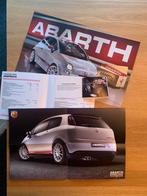 Abarth foldertjes (Duits) uit 2009, Boeken, Gelezen, Overige merken, Ophalen of Verzenden