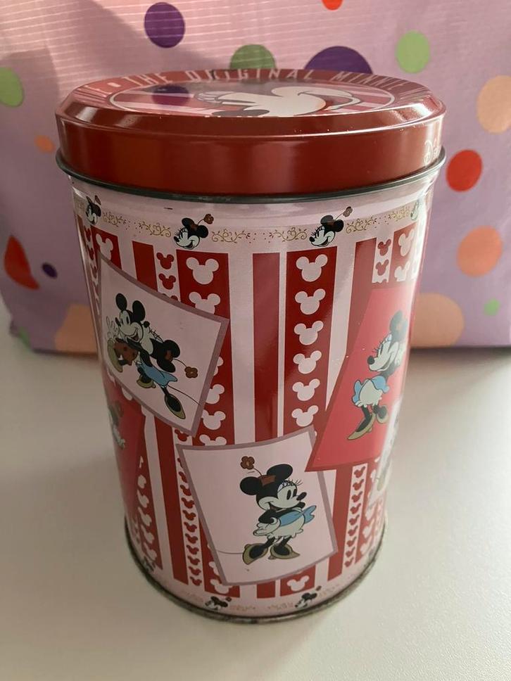 Disney blik Minnie Mickey Mouse, Verzamelen, Blikken, Gebruikt, Overige, Ophalen of Verzenden