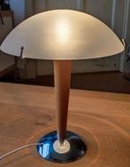 Ikea Kvintol Tafellamp l Mushroomlamp l Glas, metaal, hout, Gebruikt, Ophalen of Verzenden, Glas, Minder dan 50 cm