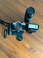Olympus Spiegelreflex om30 met diverse toebehoren, Audio, Tv en Foto, Fotocamera's Analoog, Ophalen, Gebruikt, Spiegelreflex, Olympus