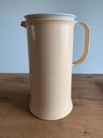 Tupperware thermoskan 1 liter geel, Huis en Inrichting, Keuken | Tupperware, Ophalen of Verzenden, Zo goed als nieuw, Geel