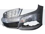 Bumper Mercedes C Klasse W204 Facelift 11-14 A2048805547 Voo, Gebruikt, Voor, 6 maanden garantie, Ophalen of Verzenden