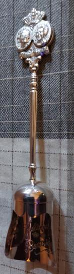 Wilhelmina lepels, suikerschep Koningshuis, Gouden koets, Verzamelen, Koninklijk Huis en Royalty, Ophalen of Verzenden, Zo goed als nieuw
