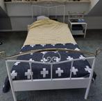 eenpersoonsbed, Huis en Inrichting, Slaapkamer | Bedden, Romantisch, 90 cm, Eenpersoons, Metaal