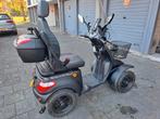Scootmobiel For- Motion On Four 2.0 met topkoffer Zwart, Zo goed als nieuw, 16 km/u of meer, 46 km of meer, Ophalen