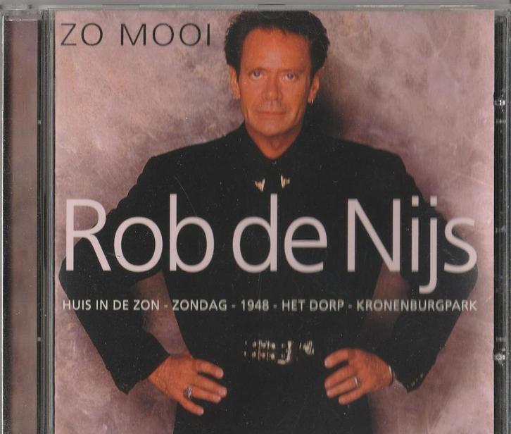 CD Rob de Nijs – Zo Mooi, Cd's en Dvd's, Cd's | Nederlandstalig, Zo goed als nieuw, Levenslied of Smartlap, Ophalen of Verzenden