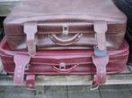 4 x vintage skai koffer, Ophalen, Gebruikt, 45 tot 55 cm, 70 cm of meer
