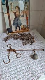 Oude unster weegschaal uit Frankrijk. Brocante, Ophalen of Verzenden