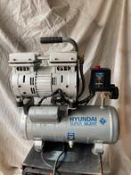 Hyudai silent compressor 6 liter, Doe-het-zelf en Verbouw, Compressors, 6 tot 10 bar, Ophalen of Verzenden, Zo goed als nieuw