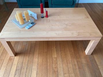 Salontafel - beuken (gaat voor eind sept naar Kringloop) beschikbaar voor biedingen