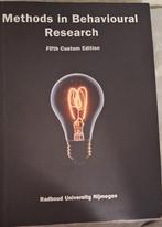 Methods in Behavioural Research, Ophalen of Verzenden, Zo goed als nieuw