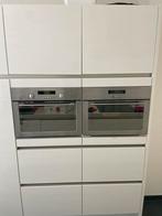 Keukenkast met Oven en Magnetron, Huis en Inrichting, Keuken | Complete keukens, Ophalen, Gebruikt, Wit
