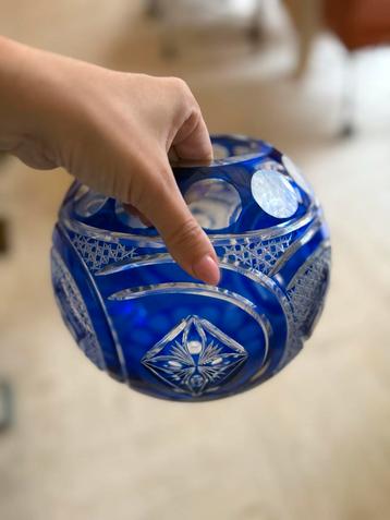 Saint Louise Kristal Vaas Kobaltblauw beschikbaar voor biedingen