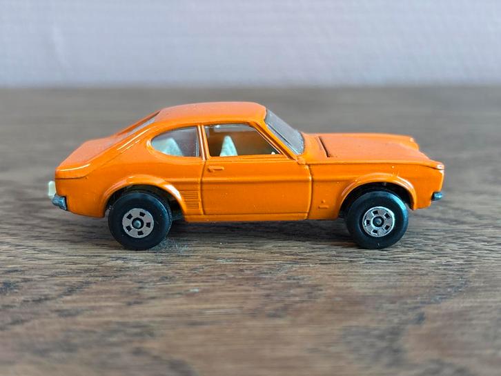 Matchbox Ford Capri 1970 Superfast – Made in England, Hobby en Vrije tijd, Modelauto's | Overige schalen, Zo goed als nieuw, Auto