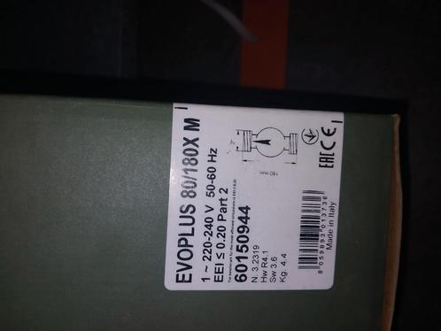 EVOPLUS 80/180X M Circulatiepomp - Nieuw, Doe-het-zelf en Verbouw, Verwarming en Radiatoren, Nieuw, Cv-ketel of Combi-ketel, Ophalen of Verzenden