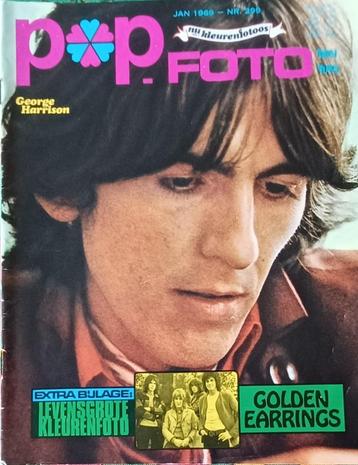 POPFOTO/ jan '69/ George Harrison/Status Quo/ Beach Boys/ beschikbaar voor biedingen